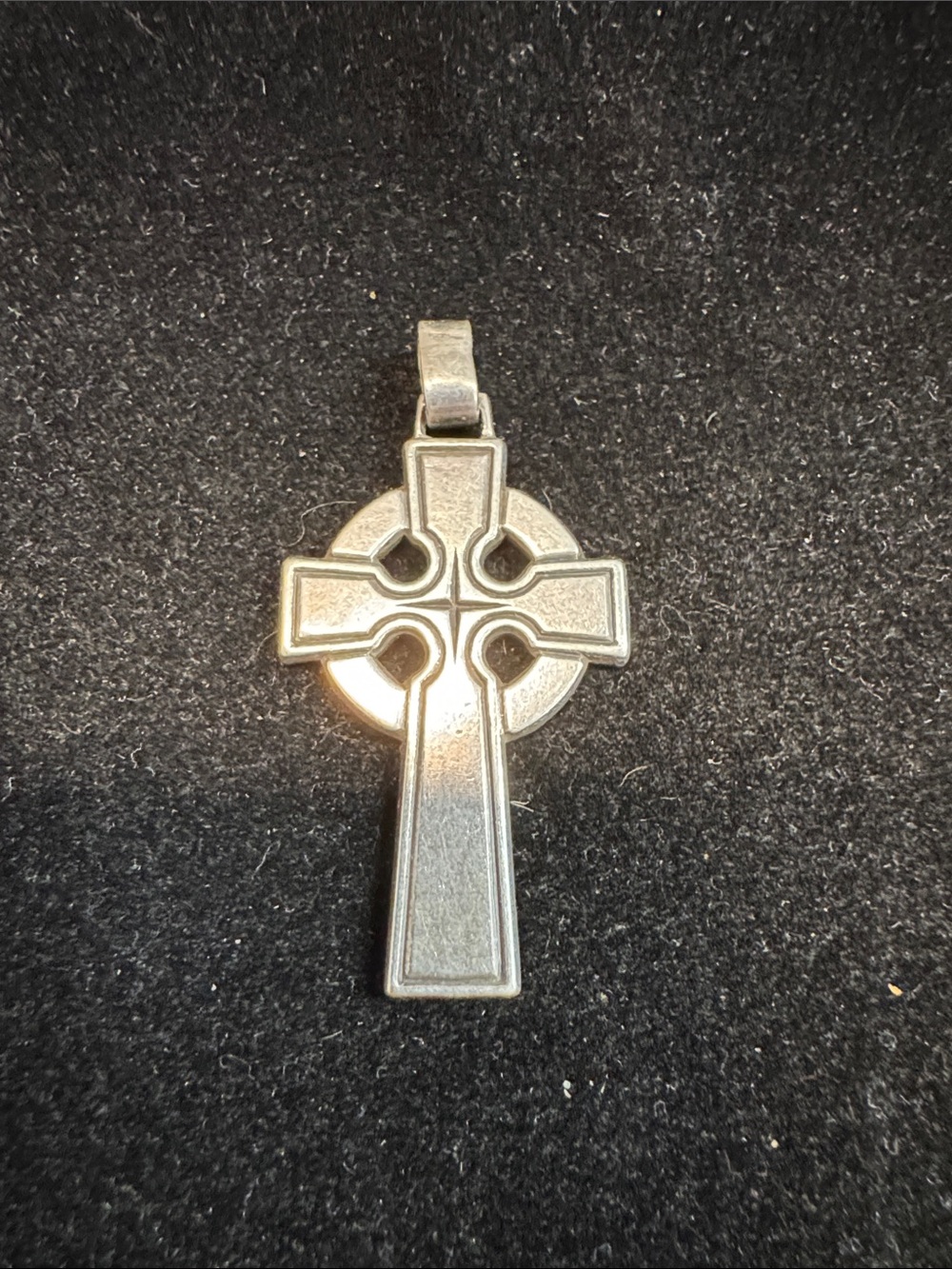 Celtic Cross Pendant Sterling silver